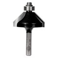 Carb-I-Tool T 916 B- 6.35 mm (1/4”) SHK 45 Degree Chamfering Router Bit